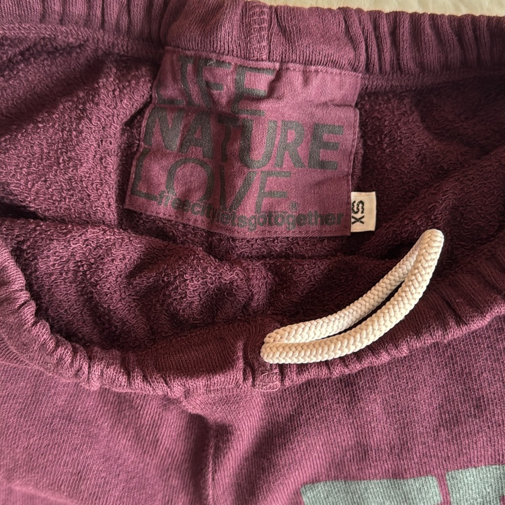 Freecity purple extra small sweats, brand new without tags. Crop. - Picture 3 of 4